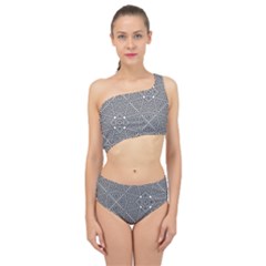 Pattern Formes Geometriques Spliced Up Two Piece Swimsuit by kcreatif