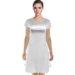 Color White Cap Sleeve Nightdress