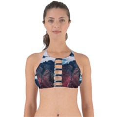 Blue Whale In The Clouds Perfectly Cut Out Bikini Top by goljakoff