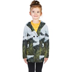 Whale Lands Kids  Double Breasted Button Coat by goljakoff