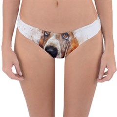 Dog Paint Reversible Hipster Bikini Bottoms by goljakoff