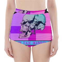 Emergency Taco Delivery Service High-waisted Bikini Bottoms by WetdryvacsLair