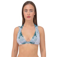 Blue Sea Double Strap Halter Bikini Top by goljakoff