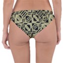 Linear Geometric Print Pattern Mosaic 2 Reversible Hipster Bikini Bottoms View4