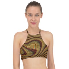 Golden Sands Racer Front Bikini Top by LW41021