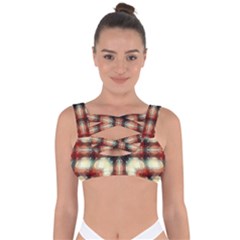 Royal Plaid  Bandaged Up Bikini Top by LW41021