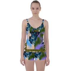 Jungle Lion Tie Front Two Piece Tankini by LW41021