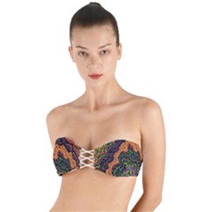 Goghwave Twist Bandeau Bikini Top by LW41021
