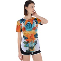 Spring Flowers Perpetual Short Sleeve T-shirt by LW41021