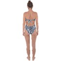Beyond Abstract Tie Back One Piece Swimsuit View2