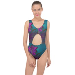 Evening Bloom Center Cut Out Swimsuit by LW323