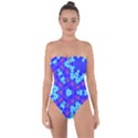 Blueberry Tie Back One Piece Swimsuit View1