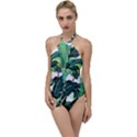 Banana leaves Go with the Flow One Piece Swimsuit View1