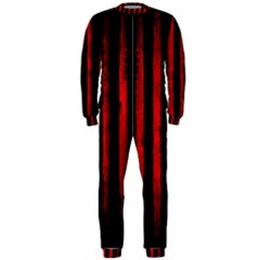 Red Lines Onepiece Jumpsuit (men)  by goljakoff