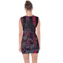 Gates Of Hell Lace Up Front Bodycon Dress View2