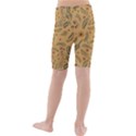Folk floral pattern. Flowers abstract surface design. Seamless pattern Kids  Mid Length Swim Shorts View2