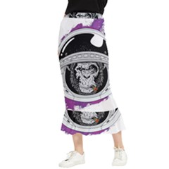 Spacemonkey Maxi Fishtail Chiffon Skirt by goljakoff