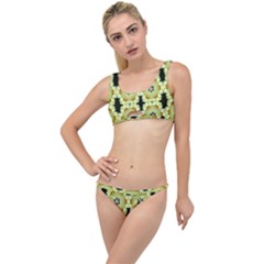 Summer Sun Flower Power Over The Florals In Peace Pattern The Little Details Bikini Set by pepitasart