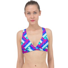 Pop Art Mosaic Classic Banded Bikini Top by essentialimage365