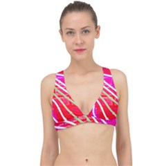 Pop Art Neon Wall Classic Banded Bikini Top by essentialimage365