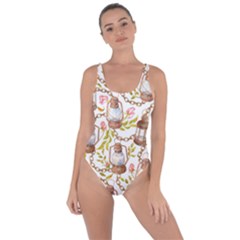 Latterns Pattern Bring Sexy Back Swimsuit by designsbymallika