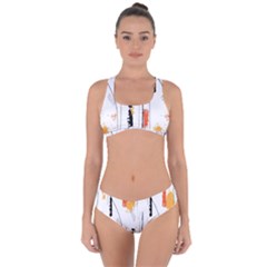 Minimal Love Criss Cross Bikini Set by designsbymallika