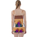 Girl Power Tie Front Two Piece Tankini View2