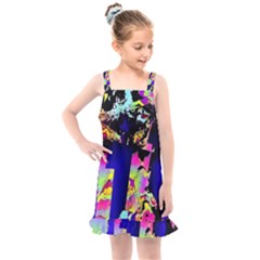 Neon Aggression Kids  Overall Dress by MRNStudios