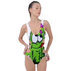 Cactus Side Cut Out Swimsuit by IIPhotographyAndDesigns