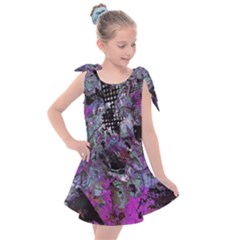 Lo-fi Hyperactivity Kids  Tie Up Tunic Dress by MRNStudios