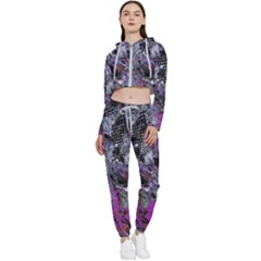 Lo-fi Hyperactivity Cropped Zip Up Lounge Set by MRNStudios