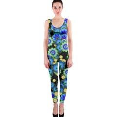 Flower Bomb  9 One Piece Catsuit by PatternFactory