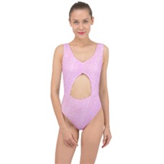 Jubilee Pink Center Cut Out Swimsuit by PatternFactory