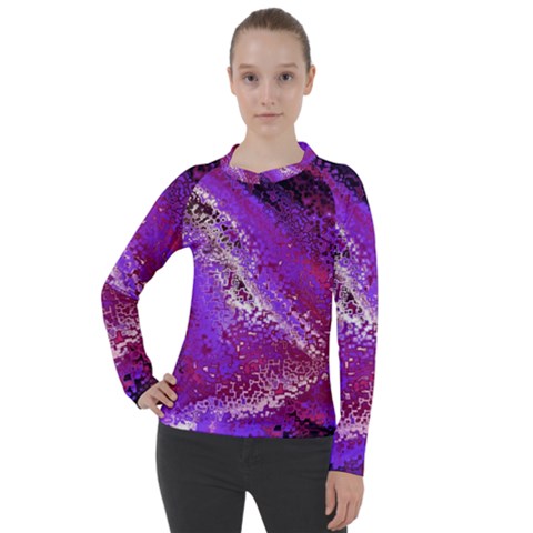 Fraction Space 4 Women s Pique Long Sleeve Tee by PatternFactory