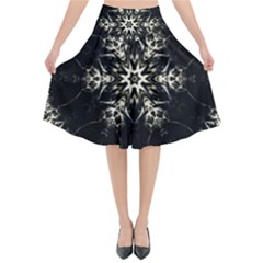 Bnw Mandala Flared Midi Skirt by MRNStudios