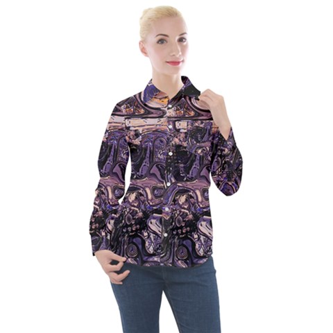 Outcast Women s Long Sleeve Pocket Shirt by MRNStudios