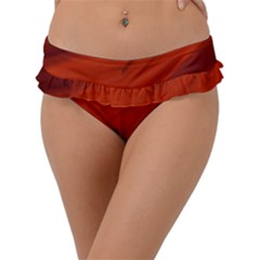 Crimson Frill Bikini Bottom by kiernankallan