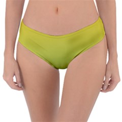 Gradient Yellow Green Reversible Classic Bikini Bottoms by ddcreations