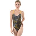 Landscape-cannon-river-mountain High Leg Strappy Swimsuit View1