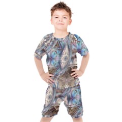 Tribal Pop Kids  Tee And Shorts Set by MRNStudios