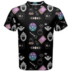 Pastel Goth Witch Men s Cotton Tee by InPlainSightStyle