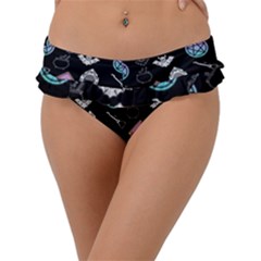 Pastel Goth Witch Frill Bikini Bottom by InPlainSightStyle