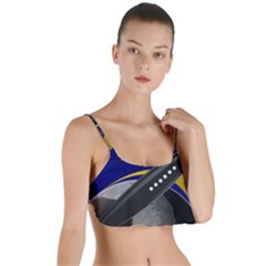 Science-fiction-sci-fi-sci-fi-logo Layered Top Bikini Top 