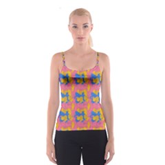 Abstract Painting Spaghetti Strap Top by SychEva