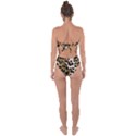 Leopard-print 2 Tie Back One Piece Swimsuit View2