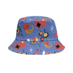 Blue 50s Bucket Hat by InPlainSightStyle