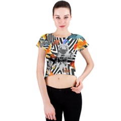 Point Of Entry 2 Crew Neck Crop Top by impacteesstreetwearcollage