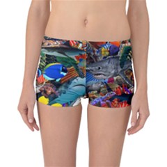 Under The Sea 5 Reversible Boyleg Bikini Bottoms by impacteesstreetwearcollage