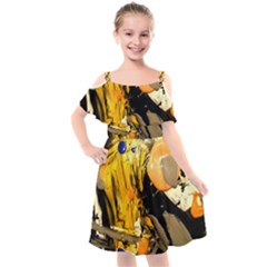 Before The Easter Kids  Cut Out Shoulders Chiffon Dress by bestdesignintheworld
