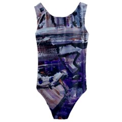First Snow-1-2 Kids  Cut-out Back One Piece Swimsuit by bestdesignintheworld